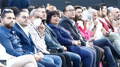 وزيرة الثقافة وبشرى في ندوة بيتر ميمي وسرحان بالقاهرة السينمائي| فيديو