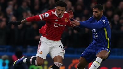 تعادل سلبي بين تشيلسي ومانشستر يونايتد في الشوط الأول 