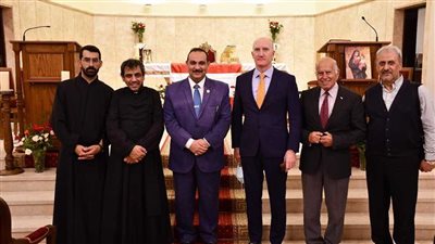 كنيسة القديسة تريزيا بالإسكندرية تحتفل بالعيد القومي لاستقلال لبنان