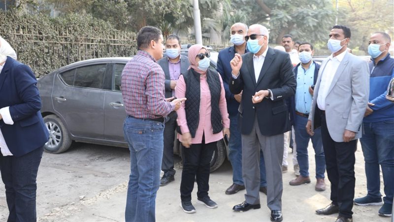 محافظ الجيزة في جولة