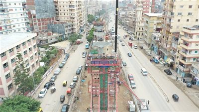 النقل تكشف آخر تطورات مترو الاسكندرية (صور)