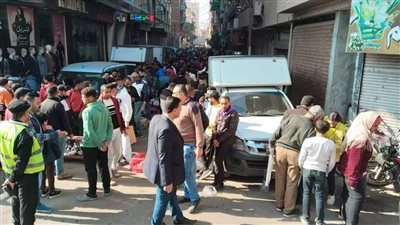 رفع تعديات الباعة الجائلين والأسواق العشوائية بالشيخ حسانين في المنصورة