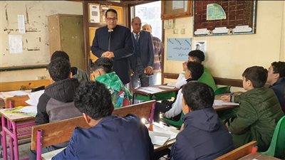 وكيل تعليم الغربية يتفقد مدارس طنطا والكنترولات الداخلية (صور)