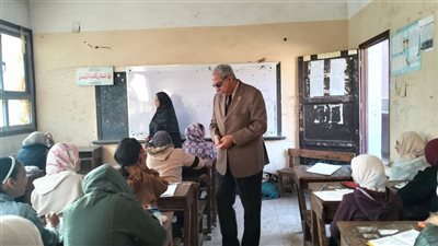 تعليم القليوبية تتابع امتحانات النقل وتشدد على منع الغش 