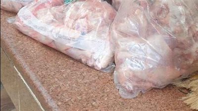 محافظة الجيزة تضبط 5 أطنان لحوم ودواجن غير صالحة للاستهلاك الآدمي (صور)