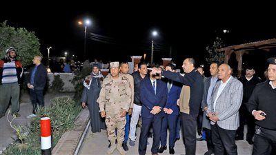 محافظ سوهاج يتابع أعمال تطوير شارع ترعة نجع حمادي