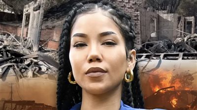 جيني أيكو تنجو من الموت بعد احتراق منزلها في كاليفورنيا (صور)