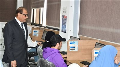 مندور: انتظام الامتحانات في تمريض الإسماعيلية الأهلية (صور) 