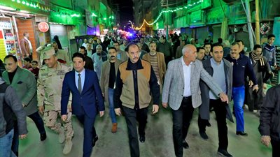 محافظ سوهاج يتفقد شارع المخبز الآلي بحي غرب بعد الانتهاء من تطويره 