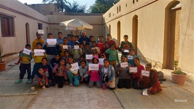 ورش ثقافية للأطفال في قرية حسن فتحي بالأقصر لتعزيز التراث والإبداع