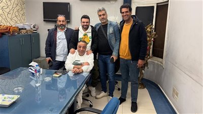 كريم الحسيني ينشر صورة من كواليس التحضير لمسلسل 