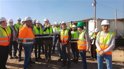 بتكلفة 79 مليون يورو، محافظ الدقهلية يتابع تنفيذ مشروعات تنقية مياه مصرف كيتشنر