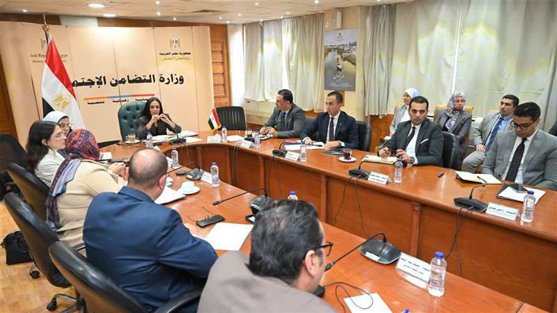 مايا مرسي وزيرة التضامن