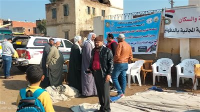 2500 مواطن استفادوا من القافلة المتكاملة المجانية بقرية إصلاح الغيط مركز بلقاس 