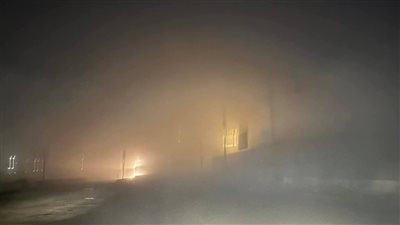 محدش شايف حاجة، شاهد ماذا فعلت الشبورة الضبابية بطرق وميادين الإسكندرية 