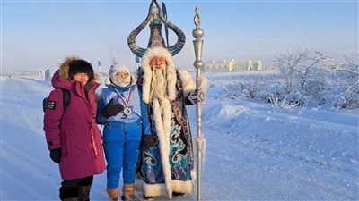 47 درجة تحت الصفر، ماراثون وسط برد قارس في روسيا