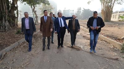  وزير الزراعة يتفقد أعمال تطوير المتحف الزراعي وسير العمل بالخدمات البيطرية