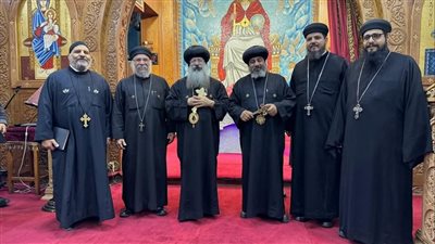 في وجود رفات حبيب جرجس، الأنبا نوفير يشرح أهمية الشفاعة