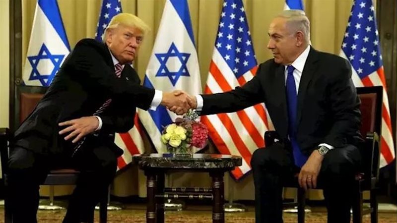 نتنياهو وترامب، فيتو