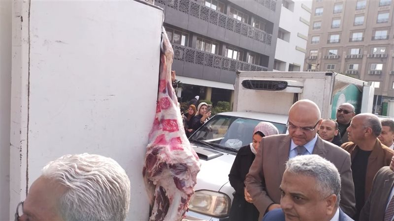 محافظ القليوبية خلال