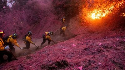 جحيم لوس أنجلوس مستمر، خبراء الأرصاد الجوية يحذرون من 4 أيام مخيفة