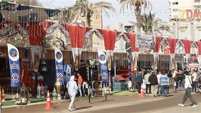 بأجواء رمضانية، افتتاح المعرض الدائم بالسويس لتخفيف الأعباء عن المواطنين