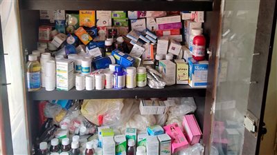 ضبط كيان غير مرخص لتصنيع المكملات الغذائية المغشوشة بالمنوفية