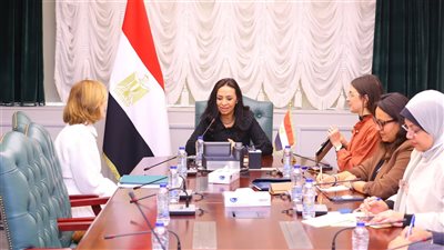 وزيرة التضامن تلتقي رئيسة معهد الصحة الأمريكي