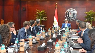 وزير الاستثمار يلتقي وفد مجموعة جولدمان ساكس جيفز