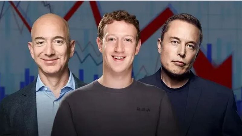 ماسك وزوكربيرج وبيزوس،