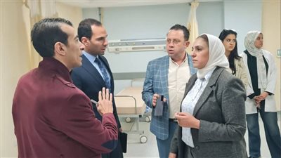 وفد من الرعاية الصحية يتفقد تجهيزات مستشفى القنطرة شرق المركزي (صور) 
