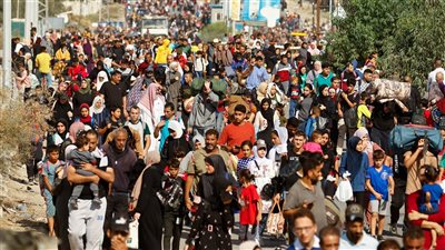 لجنة مصرية قطرية تشرف على عودة النازحين من جنوب غزة للشمال