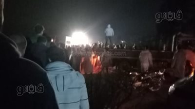 إصابة 7 أشخاص فى حادث تصادم أتوبيس بسيارة نقل على طريق“ نويبع - طابا ”