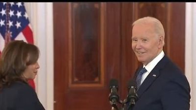 شاهد كيف رد بايدن على سؤال: من له الفضل في اتفاق غزة.. أنت أم ترامب؟ 