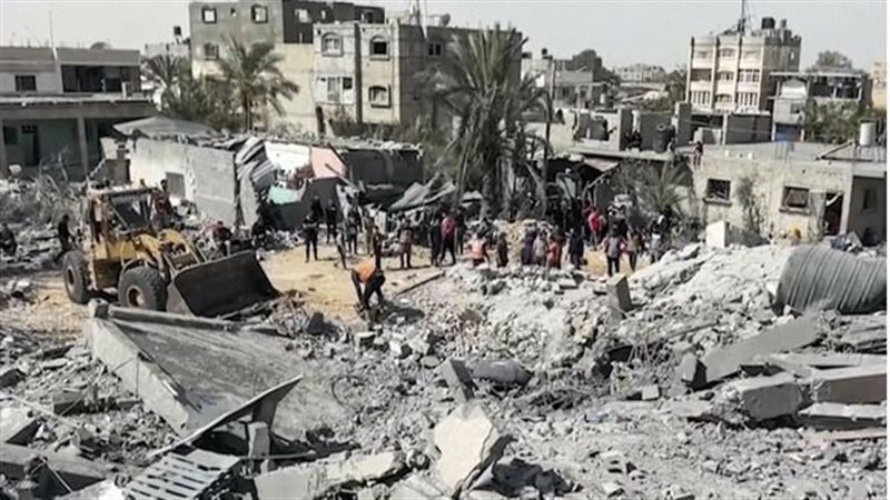 أثار القصف الإسرائيلي