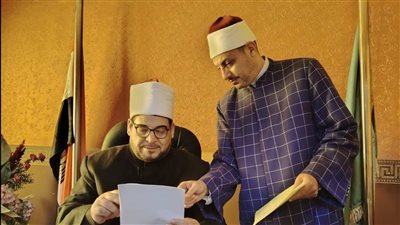 وكيل الأوقاف بالدقهلية يبحث مع مدير إدارة بلقاس خطة الارتقاء بالأئمة