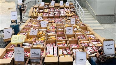 ضبط ورشة لتصنيع الألعاب النارية بداخلها 2.5 مليون قطعة في الفيوم 