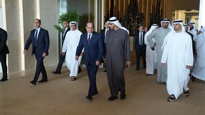 السيسي وبن زايد يؤكدان حرصهما على تنفيذ اتفاق وقف إطلاق النار بغزة 