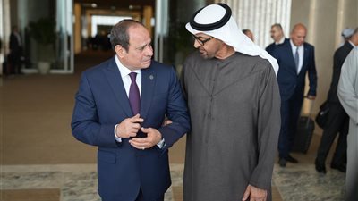 غزة وسوريا ولبنان أبرزها، تفاصيل مباحثات السيسي وبن زايد بأبو ظبي