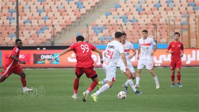 الزمالك يتقدم على حرس الحدود 3-1 في الشوط الأول بالدوري الممتاز (صور)