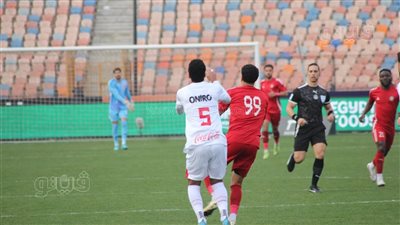 محمود ممدوح يسجل هدف حرس الحدود الثاني في مرمى الزمالك 