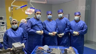 فريق طبي ببني سويف التخصصي يجري جراحة ناجحة لتصحيح تشوه بساق مريضة