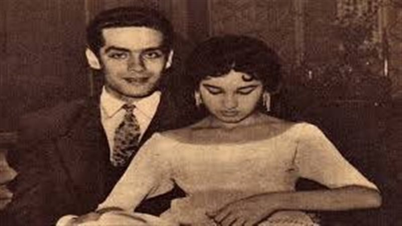الفنانة طروب وزوجها