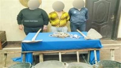 ضبط 5 أشخاص للتنقيب عن الآثار فى الجمالية 