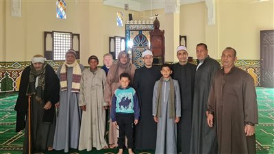 أوقاف الغربية تفتتح مسجد عزبة المنيرة (صور)