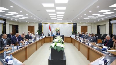 وزير قطاع الأعمال يجتمع برؤساء شركات القطن والغزل والنسيج 