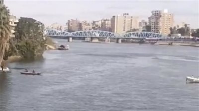 جهود مكثفة لـ الإنقاذ النهري بالدقهلية بحثا عن جثة شاب ألقى بنفسه في نيل المنصورة