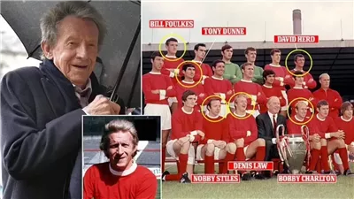 صاحب الكرة الذهبية، وفاة أسطورة مانشستر يونايتد دينيس لو بعد إصابته بالخرف