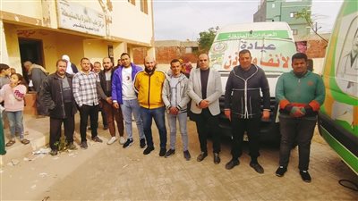 الكشف على 2800 مواطن بالشرقية خلال قافلة طبية 