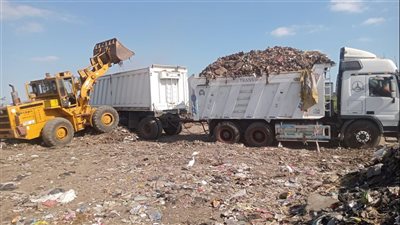 رفع 350 طن مخلفات بالدقهلية (صور)